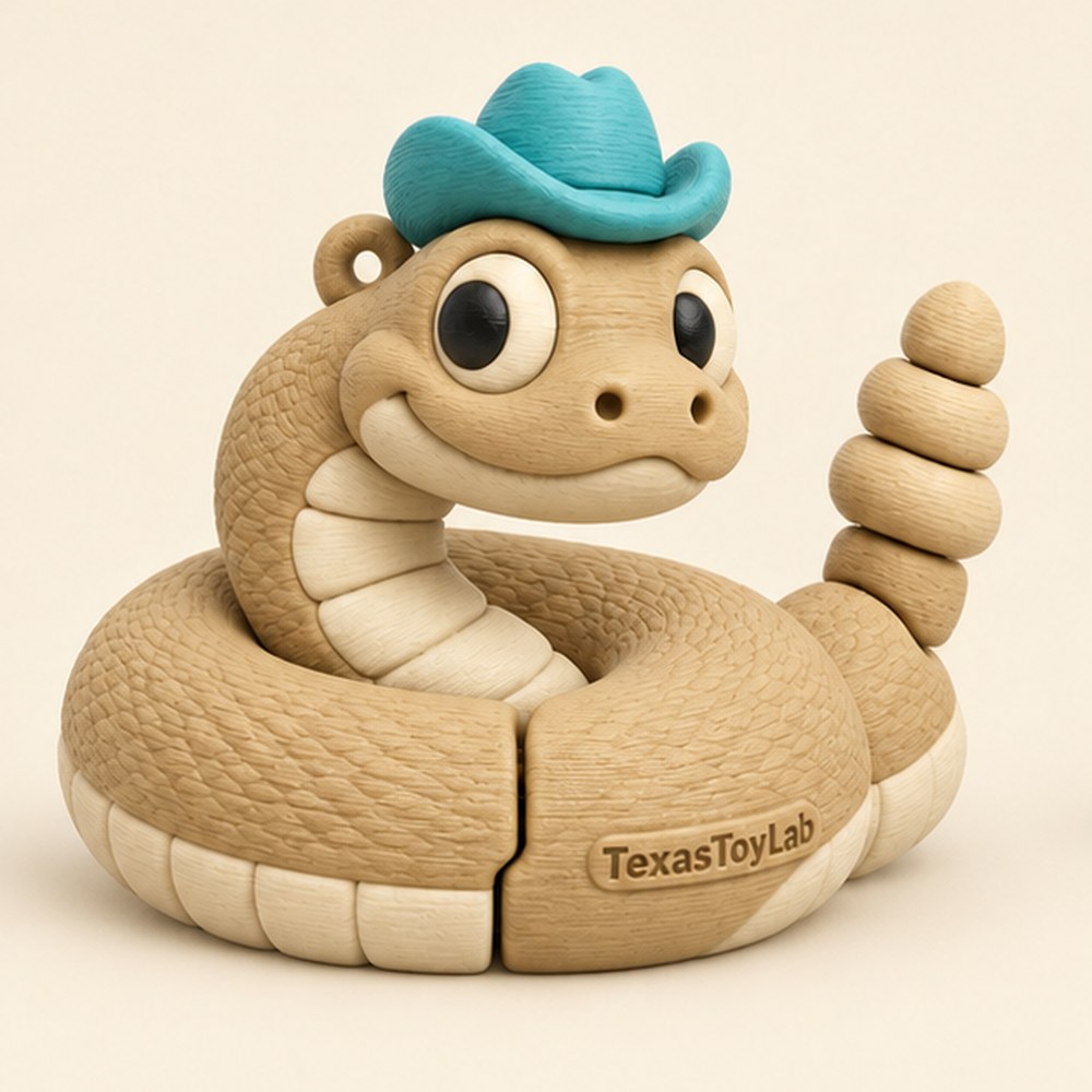 Mr. Rattlesnake, new design concept (AI-generated concept art, not a photo)
