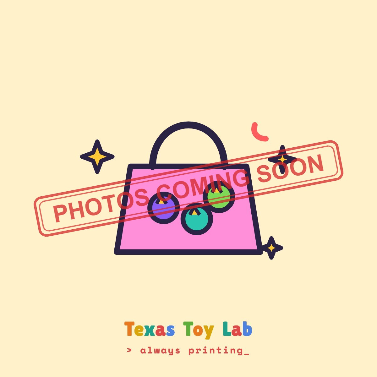 Party Pack of 10 assorted 3D printed mini creature toys from Texas Toy Lab